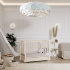 Кроватка Кубаночка-4 маятник универсальный с ящиком, слоновая кость БИ 40