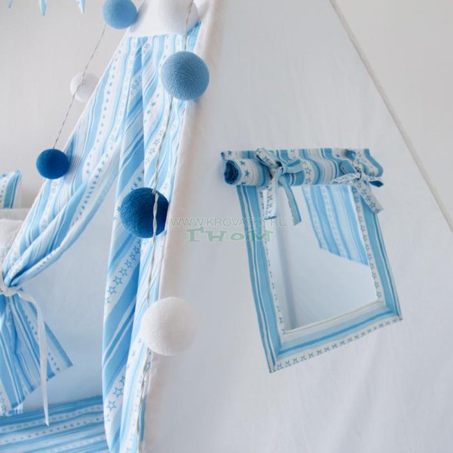Большой вигвам Blue Stripes, Арт. vv010908 Большой вигвам Blue Stripes, Арт. vv010908