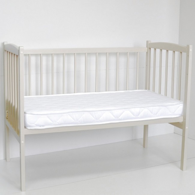 Кроватка MALIKA LOLA Small Box колесо без ящика слоновая кость Кроватка MALIKA LOLA Small Box колесо без ящика слоновая кость