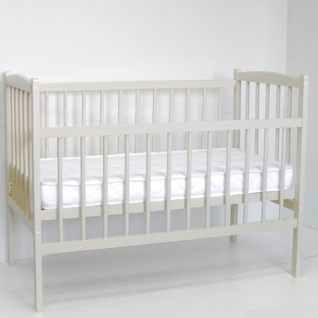 Кроватка MALIKA LOLA Small Box колесо без ящика слоновая кость Кроватка MALIKA LOLA Small Box колесо без ящика слоновая кость