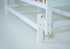 Детская кроватка "Беби-3" маятник продольный без ящика, белый