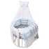 Комплект в кроватку универсальный 17 пр. «BABY BOO BLUE»